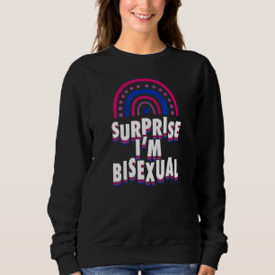 Sudadera Sorpresa Soy Orgullo Bisexual Bohemio Arcoíris Vin