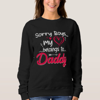Sudadera Sorry Boys My Heart Belongs To Daddy Valentine Gir