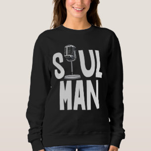 Sudadera Soul Man On Air Tee Karaoke Mike Tees Women Mike