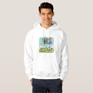 Sudadera South Africa flag and soccer ball