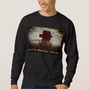 Sudadera South Beach, Miami Lifeguard Stand (Ocean Rescue)