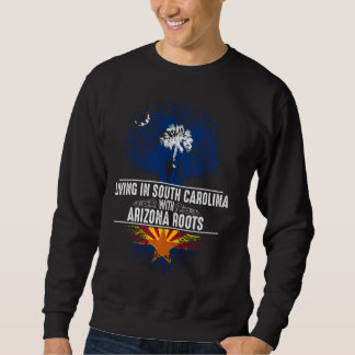 Sudadera South Carolina Home Arizona Roots State Tree Flag