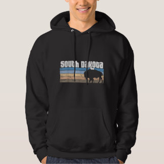 Sudadera South Dakota Badlands Bison Amantes de las Vacacio