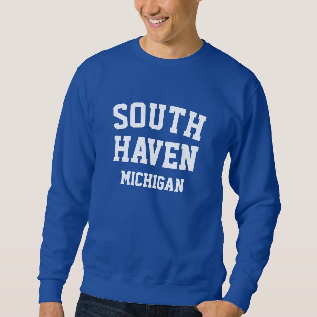 Sudadera South Haven Michigan Printed Sweatshirt (Anverso)