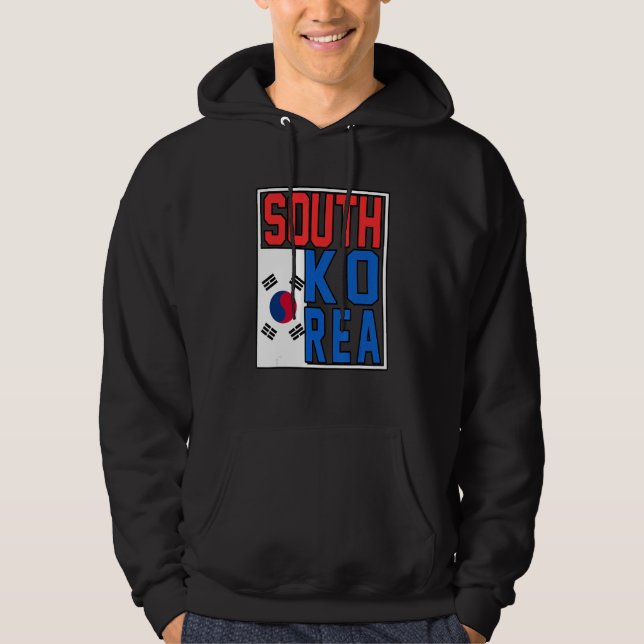 Sudadera South Korea Flag (Anverso)