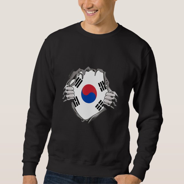 Sudadera South Korea Flag (Anverso)