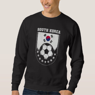 Sudadera South Korea Flag Soccer Fan  