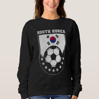 Sudadera South Korea Flag Soccer Fan