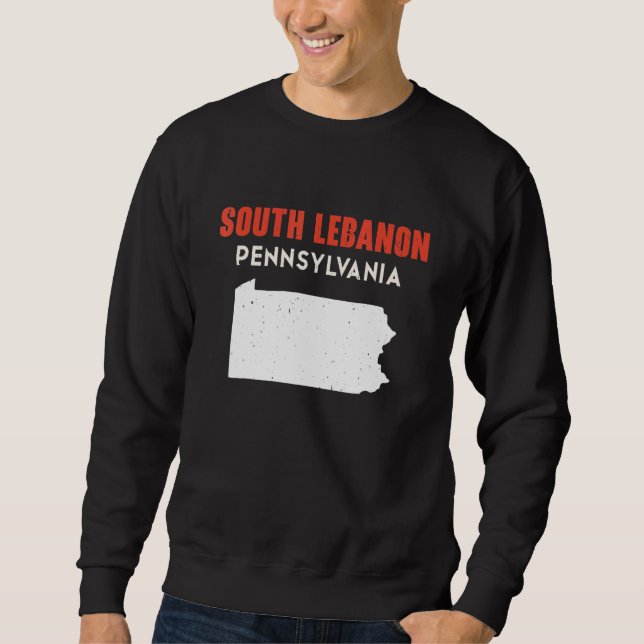 Sudadera South Lebanon Pennsylvania USA State America Trave (Anverso)