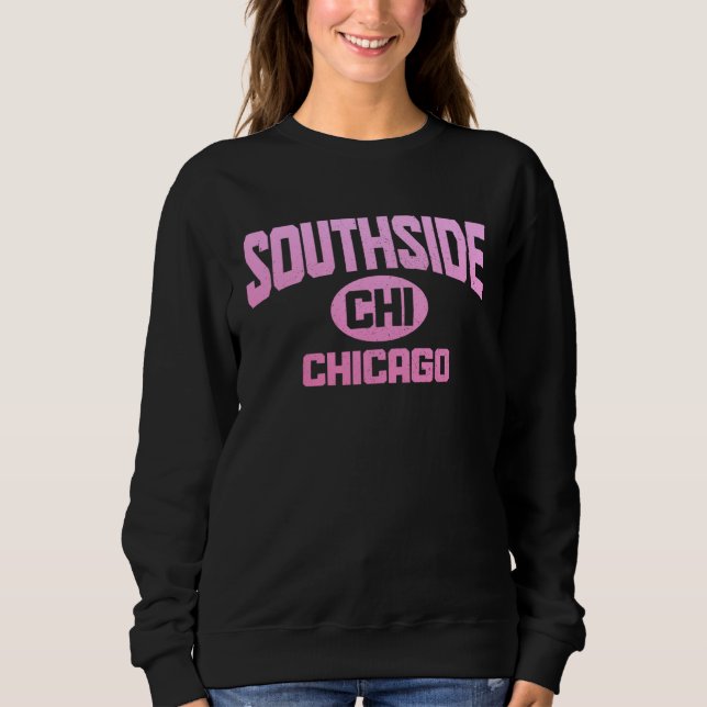 Sudadera Southside Chicago Illinois CHI Orgullo Vintage (Anverso)