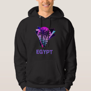 Sudadera Souveni de cosecha antigua egipcia retro de palmer