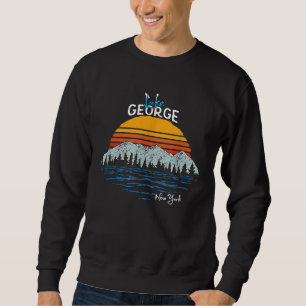Sudadera Souvenir de Camping Lake George New York