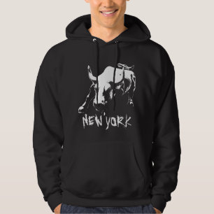 Sudadera Souvenir de la camiseta Hoodie Bull NY