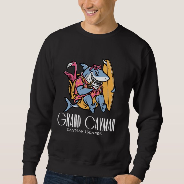 Sudadera Souvenir en Gran Caimán Siete Millas de Isla Caimá (Anverso)
