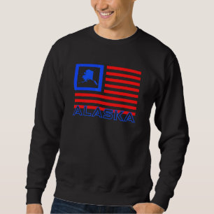 Sudadera Souvenir Patriótico Nativo De Alaska Alaska