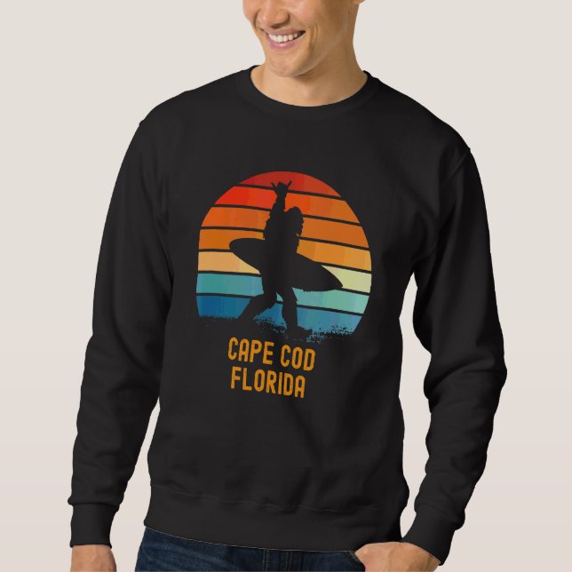 Sudadera Souvenir Sasquatch de Cape Cod Florida (Anverso)