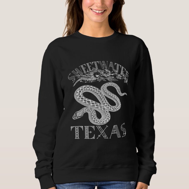 Sudadera Souvenir Sweetwater Texas Snake Country (Anverso)