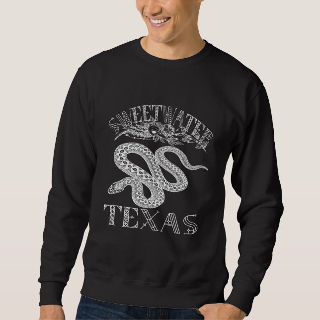Sudadera Souvenir Sweetwater Texas Snake Country (Anverso)