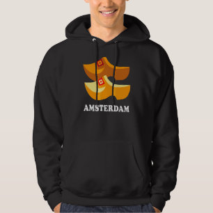 Sudadera Souvenirs From Netherlands Wooden Clogs Amsterdam