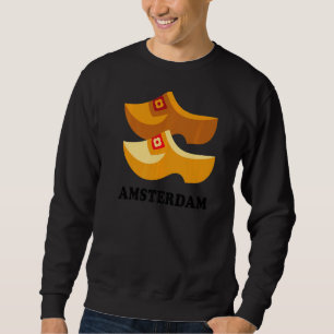 Sudadera Souvenirs From Netherlands Wooden Clogs Amsterdam