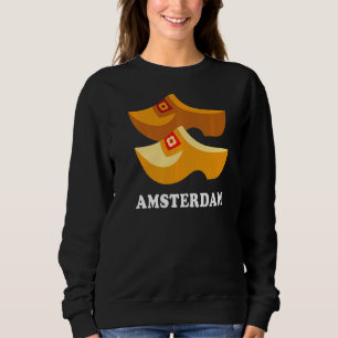 Sudadera Souvenirs From Netherlands Wooden Clogs Amsterdam