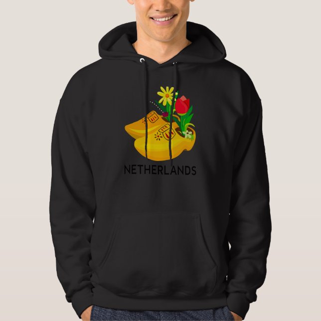 Sudadera Souvenirs From Netherlands Wooden Clogs Dutch Souv (Anverso)