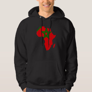 Sudadera Soy africano y orgulloso de Marruecos
