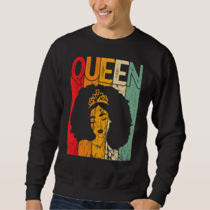 Sudadera Soy Afro Mujer Reina Fuerte Negra 3