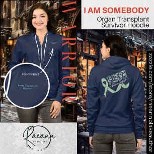Sudadera Soy alguien superviviente de trasplante de órganos