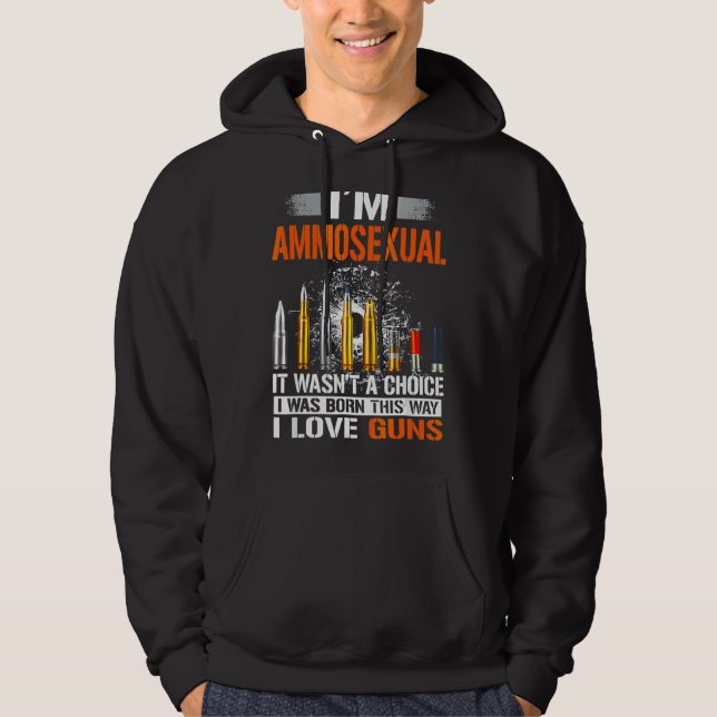 Sudadera Soy Ammosexual Tee no fue una elección (Anverso)