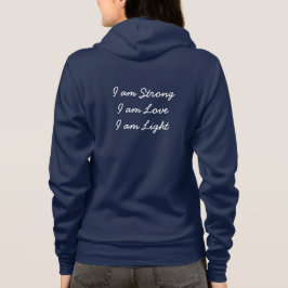 Sudadera Soy azulón azul claro