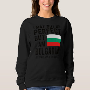 Sudadera Soy bandera búlgara Bulgaria Herencia búlgara Roo