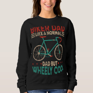Sudadera Soy Biker Dad Fathers Day Wheely Cooler Bicycle Bi