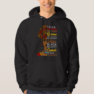 Sudadera Soy Black History Month Black Chica Magic Afro Mel