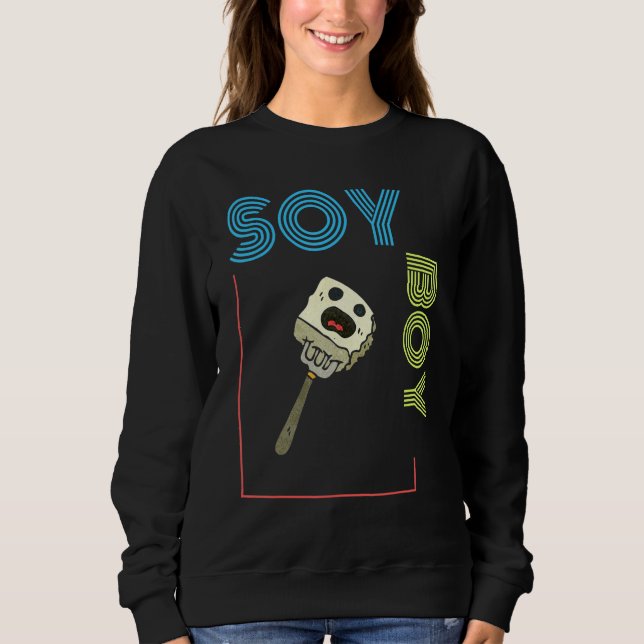 Sudadera Soy Boy Vegan (Anverso)