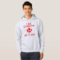  Soy canadiense de Eh! a Zed - Hoodie
