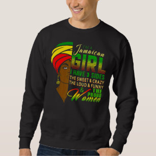 Sudadera Soy Chica Jamaiquina Orgullosa Mujeres De Jamaica