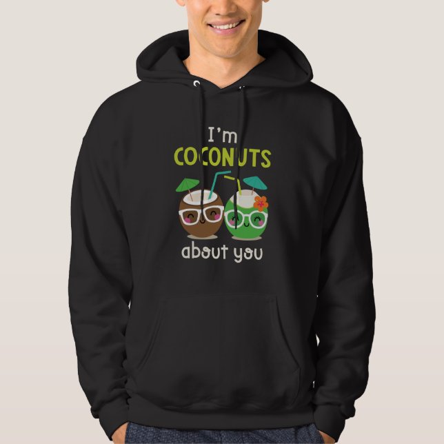 Sudadera Soy Coconuts sobre ti unisex (Anverso)