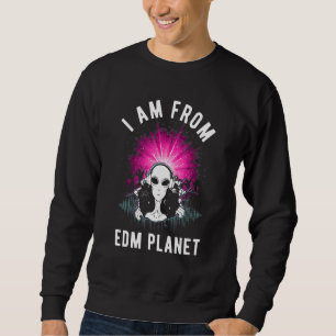 Sudadera Soy Del Edm Planet Ufo Alien Edm Music Festival
