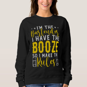 Sudadera Soy el Bartender que tengo cóctel de barman de boo