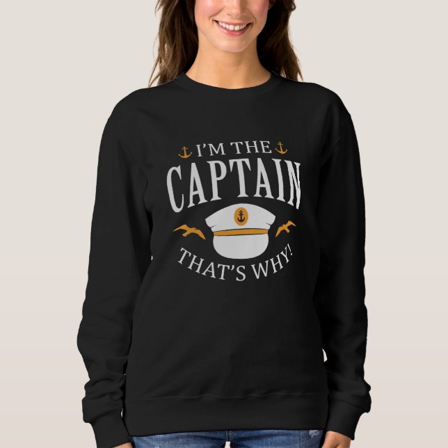 Sudadera Soy el capitán (Anverso)