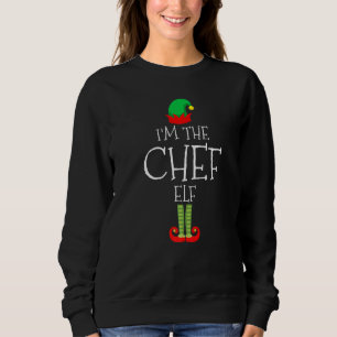Sudadera Soy El Chef Elf Navidades Cute Que Coinciden Con L