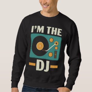 Sudadera Soy el DJ Record Collector Music Vinyl Record Pla