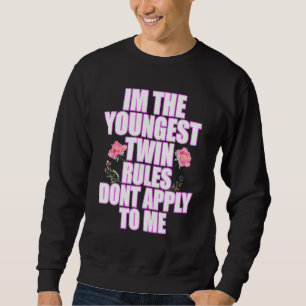 Sudadera Soy El Doble Régimen Más Joven Que No Se Aplica A