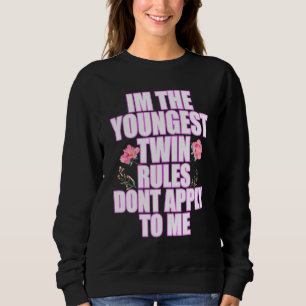 Sudadera Soy El Doble Régimen Más Joven Que No Se Aplica A 