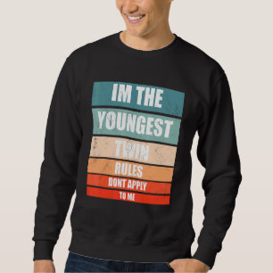 Sudadera Soy El Doble Régimen Más Joven Que No Se Aplica A