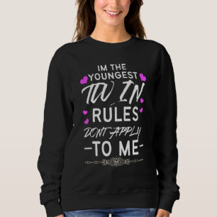 Sudadera Soy El Doble Régimen Más Joven Que No Se Aplica A 