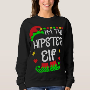 Sudadera Soy el Elf Jefe en Navidades de la Familia Funny