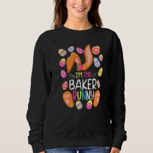 Sudadera Soy el Fiesta de Pascua de Huevos Cute de Baker Bu