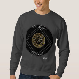 Sudadera SOY EL FOCO DEL CÍRCULO ornamento digital LS